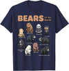 Wowsome! Bear Shirt Bears Animals of The World Bear Lover Zookeeper T-Shirt - Navy Blue