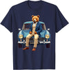 Teddy Bear Classic Car Tees Enjoy Cool Teddy Bear With Classic Car Graphic Designs Fun T-Shirt - Navy Blue