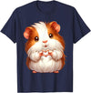 Guinea Pig Guinea Pigs Cute Animals Pet Owners Tee Cute Guinea Pig Pet Lovers Small Animals Animal Lover Funny T-Shirt - Navy Blue