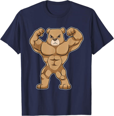 Bear Bodybuilder Bodybuilding Sports T-Shirt