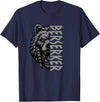 Mythology Nordic Viking Bear Designs Berserk Bear Norse Mythology Odin Warrior Berserker T-Shirt - Navy Blue