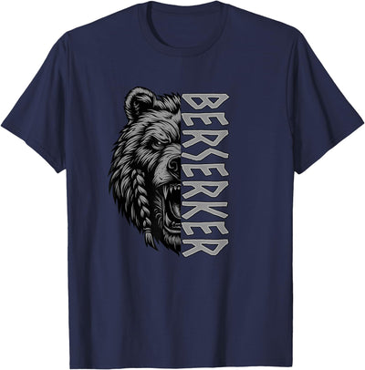 Berserk Bear Norse Mythology Odin Warrior Berserker T-Shirt