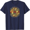 We're Just Two Lost Souls Swimming In A Fish Bowl Were Just Two Lost Souls Swimming In A Fish Bowl Retro Style T-Shirt - Navy Blue
