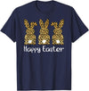 Cute Rabbit Lover Bunny Graphic T-Shirt (Red) in Navy Blue