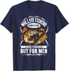 Funny Walleyes Fishing Collection Walleye Fishing Kind A Like Bass Fishing But For Men T-Shirt - Navy Blue