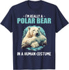 Polar Bears Polar Bear Lovers Shop Polar Bears Polar Bear T-Shirt - Navy Blue