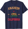 Anaheim California CA Designs Anaheim California T-Shirt - Navy Blue