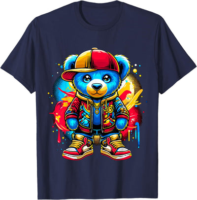 Hip Hop Teddy Bear Cool T-Shirt