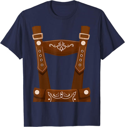 Bavarian Oktoberfest Halloween Costume Oktoberfest Costume Halloween Lederhosen T-Shirt