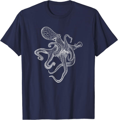 Octopus Ocean Marine Fish Lover T-Shirt