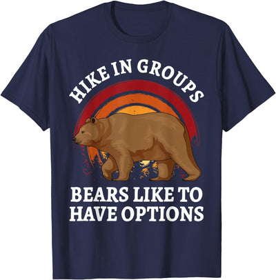 Retro Hiking Bear T-Shirt