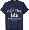 Arkansas Wilderness Designs and Gifts Buffalo National River - Arkansas - Ozark Mountains T-Shirt - Navy Blue
