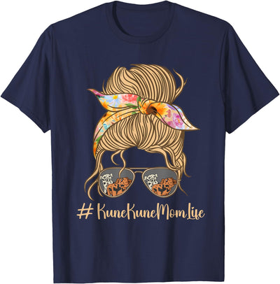 Kune Pig Mom Miniature Pig Breeder KuneKune Pig Lover T-Shirt