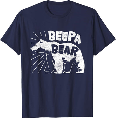 Mens Beepa Bear Father's Day T-Shirt