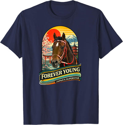 Legends Of Racing Ltd. Forever Young Horse, Horse Racing, Del Mar, Santa Anita T-Shirt