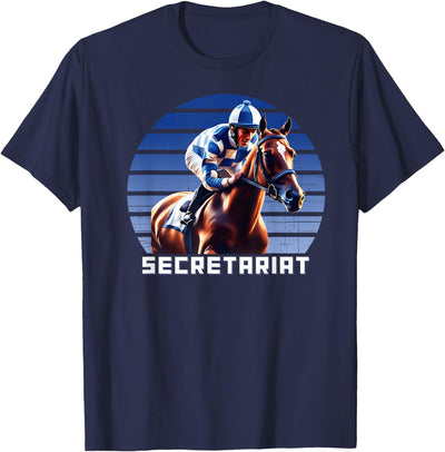 Handicapping Horse Gear Secretariat Horse Racing Del Mar Santa Anita Shirt T-Shirt