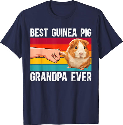 Best Guinea Pig Grandpa Owner Lover T-Shirt