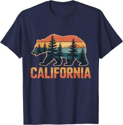 California Bear Vintage Wilderness Graphic T-Shirt