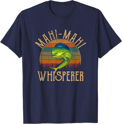 mahi mahi american flag, fishing mahi mahi Women Girls Kids Men T-Shirt