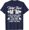 Horse Show Mom Mother's Day Horse Show Mom Definition Equestrian Mom Horse Show Mama T-Shirt - Navy Blue