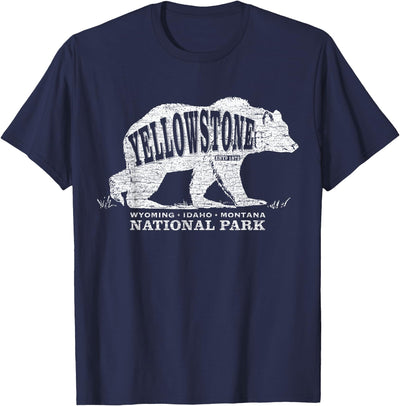 Grizzly Bear Yellowstone National Park Est. 1872 Tank Top