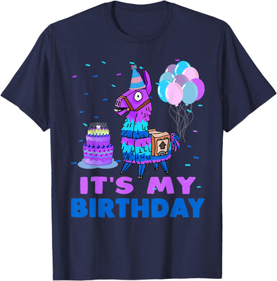 It's My Birthday for Llama Party T-Shirt