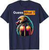 Humor Baboon Costumes Guess What Baboon Butt T-Shirt - Navy Blue