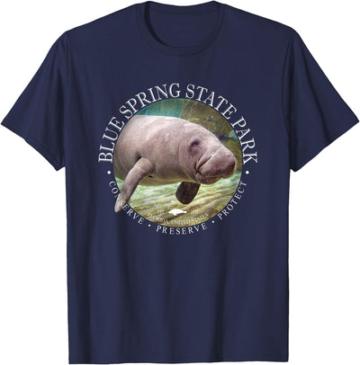 Blue Spring State Park Sea Cow Florida Orange City Florida T-Shirt