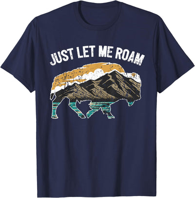Wildlife I Bison Natural Reserve Buffalo Wild Animal I Just T-Shirt