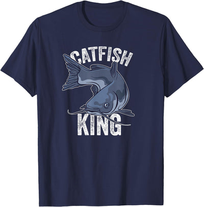 Catfish King Catfish Fishing T-Shirt