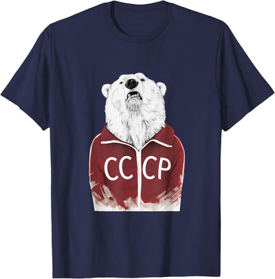 Russian Bear Russia CCCP Soviet Union USSR T-Shirt