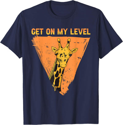 Tall People - Get On My Level Giraffe T-Shirt