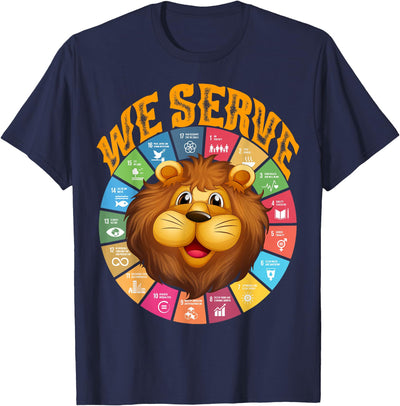 Lions Club member We Serve Gift T-Shirt