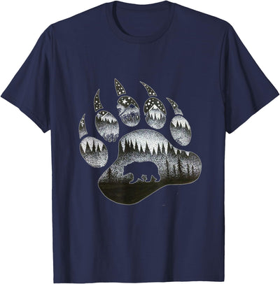 Touching Ghost of the Spirit Bear Paw T-Shirt