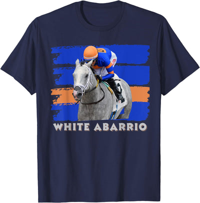 Handicapping Horse Gear White Abarrio Horse, Horse Racing, Del Mar, Santa Anita T-Shirt