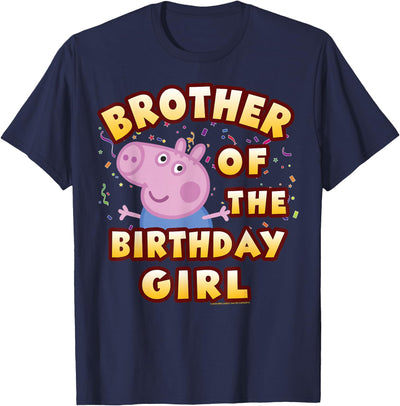 Brother of The Happy Birthday Girl T-Shirt