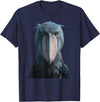 Shoebill Stork Gift Bird Watching Costume Shoebill Stork Bird T-Shirt - Navy Blue