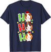 Cute Cavy Guinea Pig Clothes Accessories Piggie Santa Christmas Guinea Pig Lover Owner Stuff Piggy Cavy T-Shirt - Navy Blue