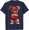 Turkey Flag Clothes Clothing for Men & Women Turkey Flag Souvenirs Bear Outfit Products Turkish T-Shirt - Navy Blue