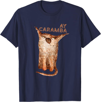 Ay Caramba Mischievous Cat Ay Caramba T-Shirt