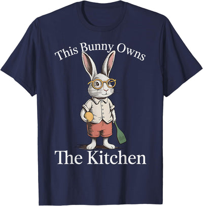 This Bunny Owns the Kitchen Chef Rabbit T-Shirt