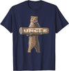 Cartba Uncle Co. Awesome Uncle Funny Saying T-Shirt - Navy Blue