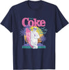 Coca-Cola Company Coca-Cola -Coke Polar Bear Summer T-Shirt - Navy Blue
