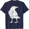 Crow Shirts Crow Raven Bird Lover Gift T-Shirt - Navy Blue