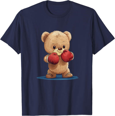 Funny boxing Teddy bear with gloves costume T-Shirt