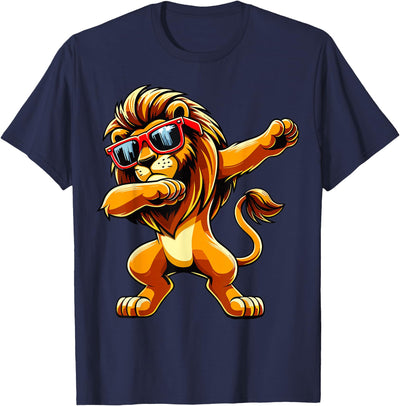 Dabbing Lion Sunglasses T-Shirt