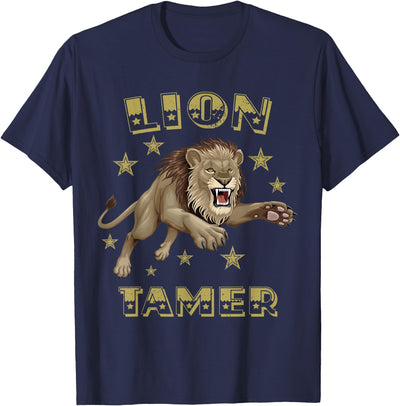 Lion Tamer Carnival Costume Theme Circus Staff Party Vintage T-Shirt