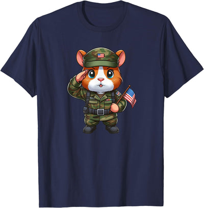 Guinea Pig Army Pet Funny Military T-Shirt