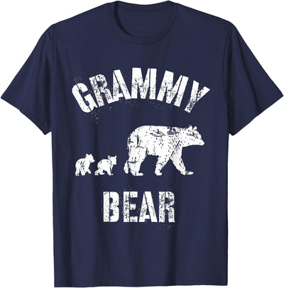 Vintage Grammy Bear Grandma With Two 2 Cubs T-Shirt