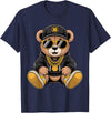 Magical and Funny Teddy Bear Gifts Cool Teddy Bear Hip Hop T-Shirt - Navy Blue